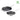 Pyrolux Pyrohex 2 Piece Fry Pan Set 26cm & 32cm/w Handle