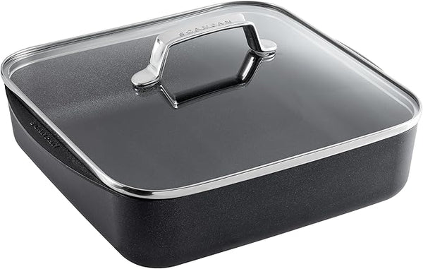 Scanpan Techniq Glass Lid For Roaster - Perfectly fit the The Square 28 x 28cm TechnIQ Roasting Pan - 2
