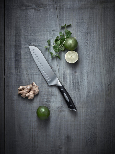 Scanpan Classic Santoku Knife with Granton Edge 12.5cm - 1