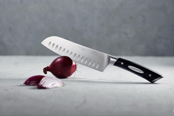 Scanpan Classic Santoku Knife with Granton Edge 18cm - 2