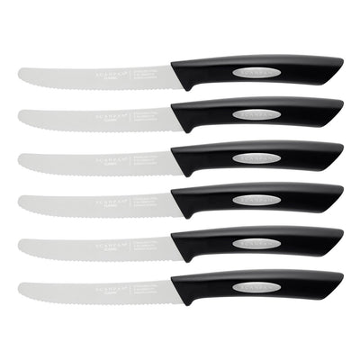 Scanpan Classic Steak Stainless Steel Knife Set - 6 Piece (4.75cm Steak Knives)