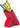 Scanpan Spectrum Vegetable Knife 10cm - Red