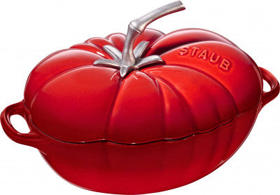 Staub Cast Iron Tomato Cocotte - 25cm