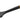 Staub Pastry Scraper Matte Black Silicone Head with Acacia Wood Handle - 31cm
