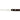 Tramontina Churrasco Steak Knife Serrated Narrow Blade Polywood Brown - 11cm