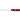 Tramontina Churrasco Steak Knife Serrated Narrow Blade Polywood Red - 11cm