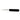 Tramontina Professional Master Black Paring Knife Straight - 8cm
