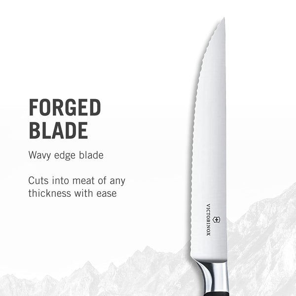 Victorinox Ultrasharp Steak Knife with Wavy Edge - 12cm - 1