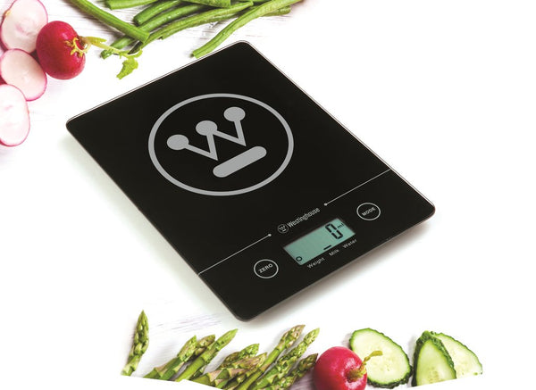 Westinghouse Kitchen Scale Tempered Glass Black - Measure Max 5Kg - 3
