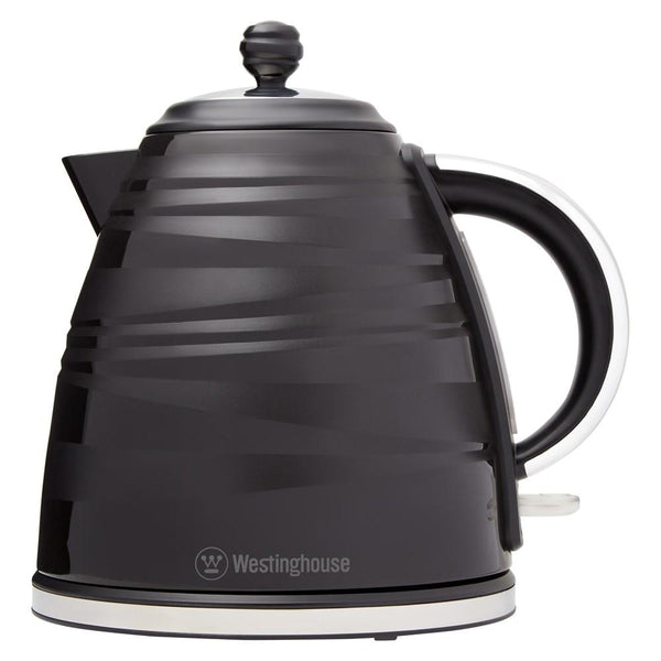 Westinghouse Kettle And Toaster Twin Pack Black - 1.7L - 3