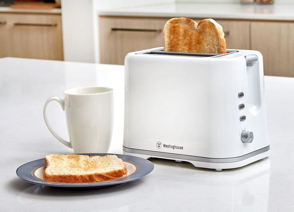 Westinghouse 2 Slice White Toaster White - 2