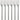 WMF Stainless Steel Nuova Cake Fork Set - 6pce