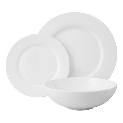 Wilkie Brothers Rim Fine Bone China Dinner Set 18pc