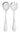 Wiltshire Baguette Salad Server Stainless Steel