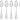 Wiltshire Baguette Teaspoon 6Piece Stainless Steel