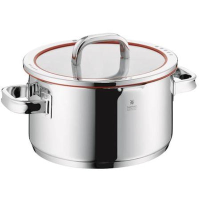 Wmf High Stainless Steel Casserole With Lid - 24cm 5.7L