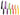Zyliss Stainless Steel Knife Set Multi Color - 6 Piece (19cm Chefs, 18cm Santoku, 14cm Utility, 9cm Serrated Paring, 8.5cm Paring, 6cm Peeling Knife)