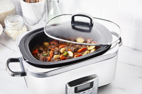 GreenPan Slow Cooker 6L  - Cloud Cream Nonstick - 3