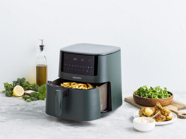 GreenPan Bistro XXL Coloured Air fryer Pine Green - 7.2L - 1