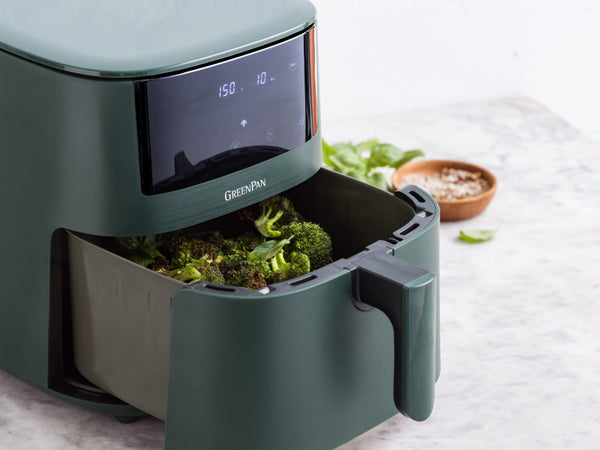 GreenPan Bistro XXL Coloured Air fryer Pine Green - 7.2L - 2