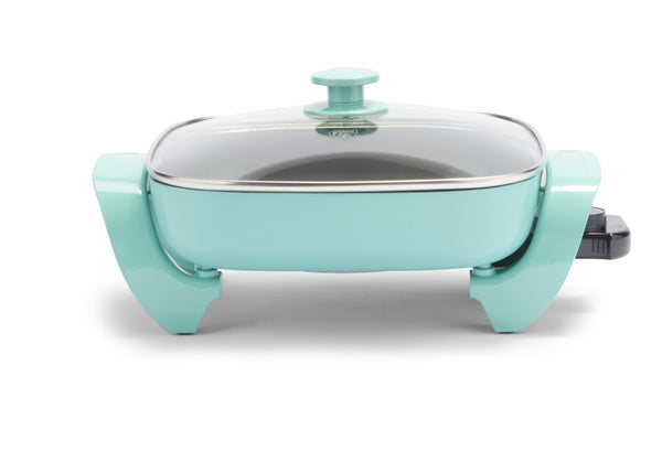 Greenlife Electric Skillet- Turquoise 4.7L - 2