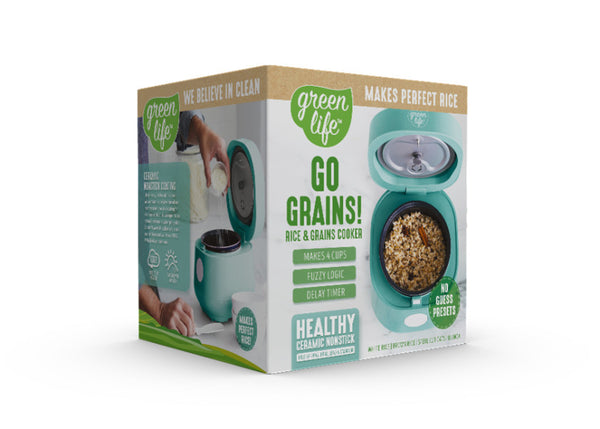 Greenlife Rice Cooker - Turquoise 4cups/1,2L - 1