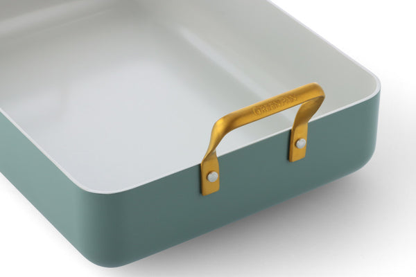 GreenPan Padova Smokey Blue PFAS Free Roasting Pan - 2