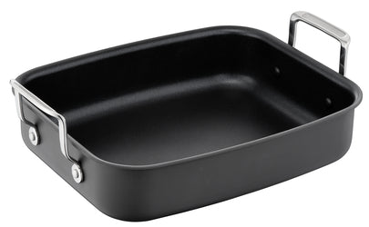 Jamie Oliver Premium Hard Anodised Roaster & Rack - 26 x 32cm - 1