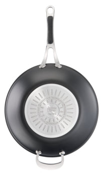Jamie Oliver Cook’s Classics Non-stick Hard Anodised Wok - 30cm - 1