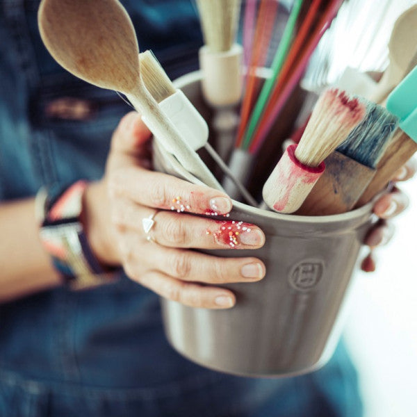Emile Henry Utensil Pot - Clay - 3