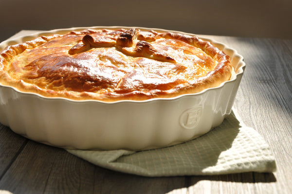 Emile Henry Deep Flan Dish 24 cm - Clay - 3