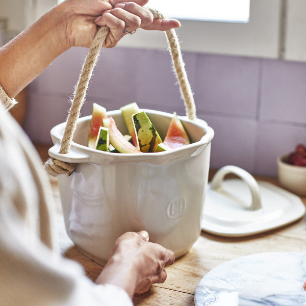 Emile Henry Compost Bin - Clay - 2