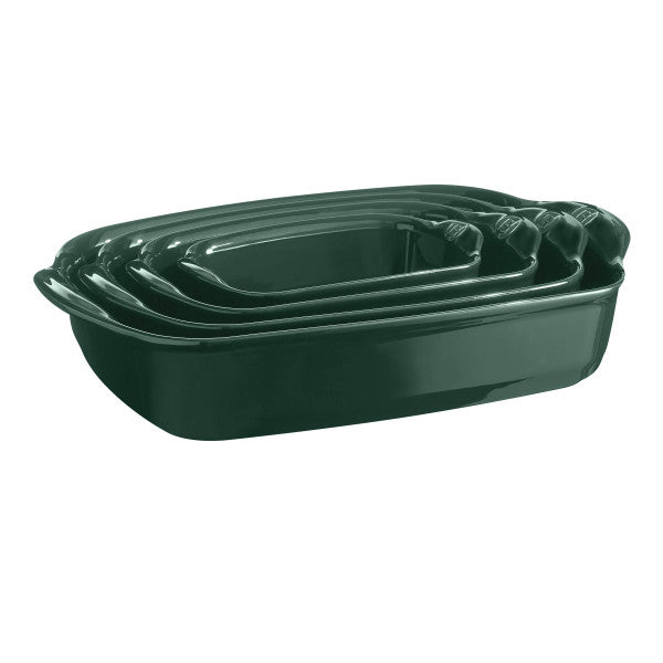 Emile Henry Medium Rectangular Oven Dish - Cedar - 3
