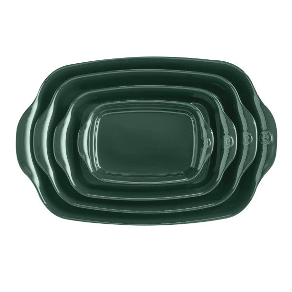 Emile Henry Large Rectangular Oven Dish - Cedar - 3