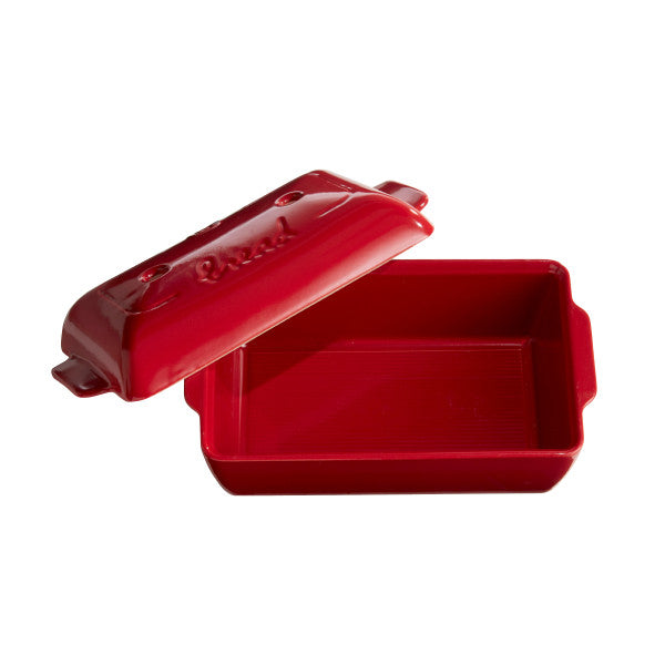 Emile Henry Bread Loaf Baker - Burgundy - 1