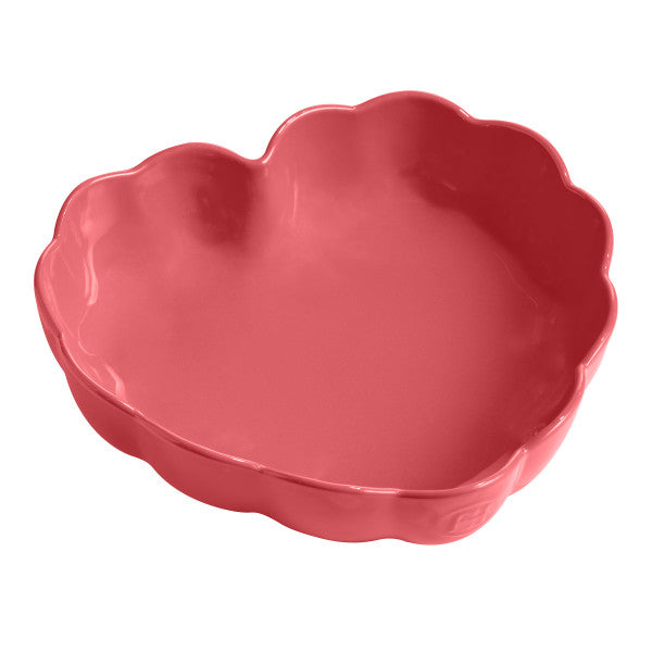 Emile Henry Madeleine Heart Dish - Rose Candy - 1