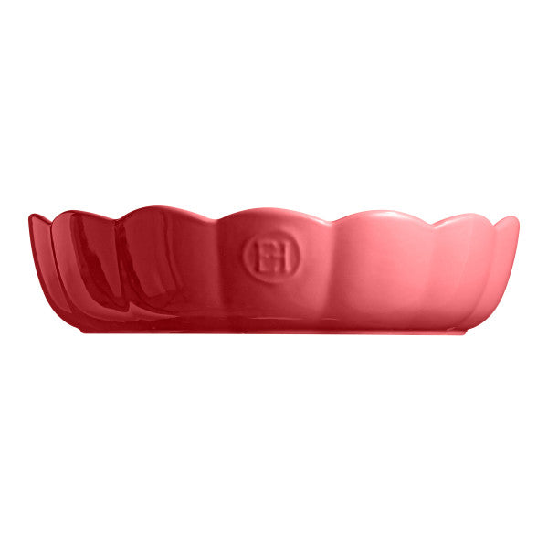 Emile Henry Madeleine Round Dish - Rose Candy - 2