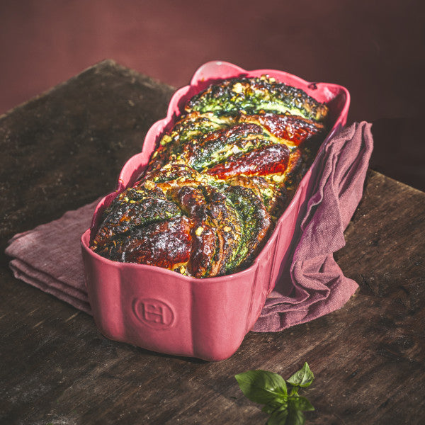 Emile Henry Madeleine Loaf Dish - Rose Candy - 3