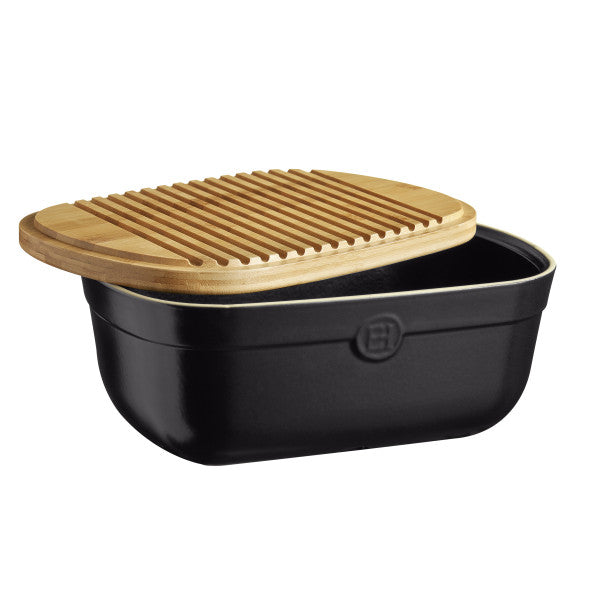 Emile Henry Bread Box - Truffle - 1