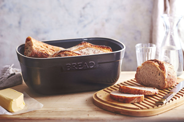 Emile Henry Bread Box - Truffle - 3