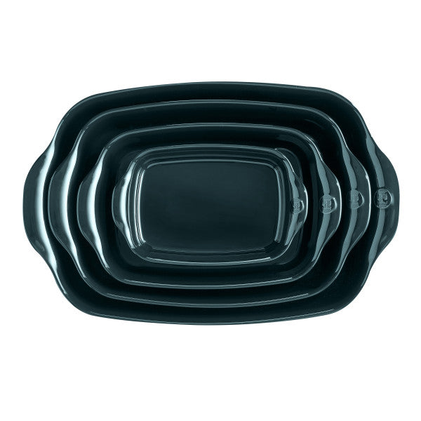 Emile Henry Medium Rectangular Oven Dish - Blue Ocean - 3