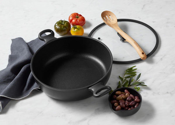 Essteele Per Domani Nonstick Covered Sauteuse - 30cm/5.5L - 2