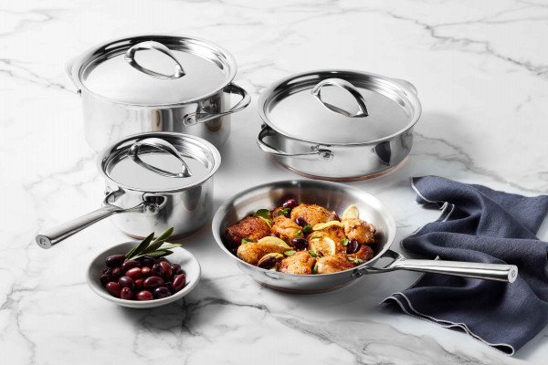Essteele Per Vita Stainless Steel Cookware Set - 4 Piece - 1