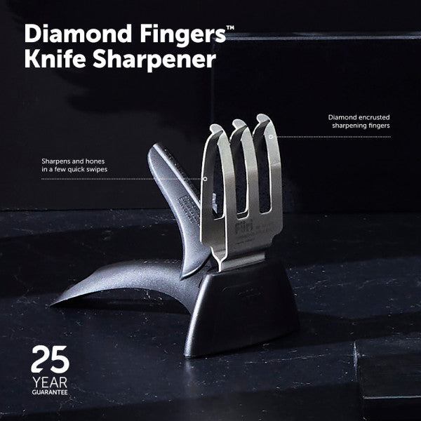 Furi Diamond Fingers™ Steel Knife Sharpener - 1