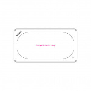 Chef Inox Gastronorm Pan 1/2 Perforated - 165mm - 1