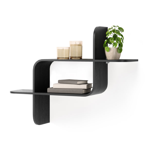 Umbra Montage Wall Shelf - Black - 1