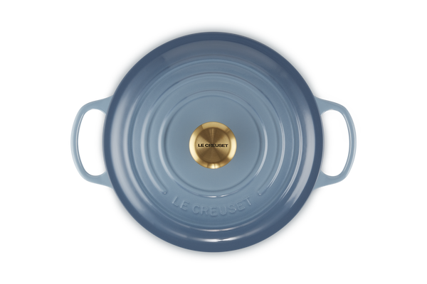 Le Creuset Cast Iron Round Casserole with Signature Knob - 26cm - 3