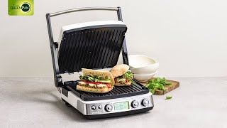 GreenPan Contact Grill- Stainless Steel - 3