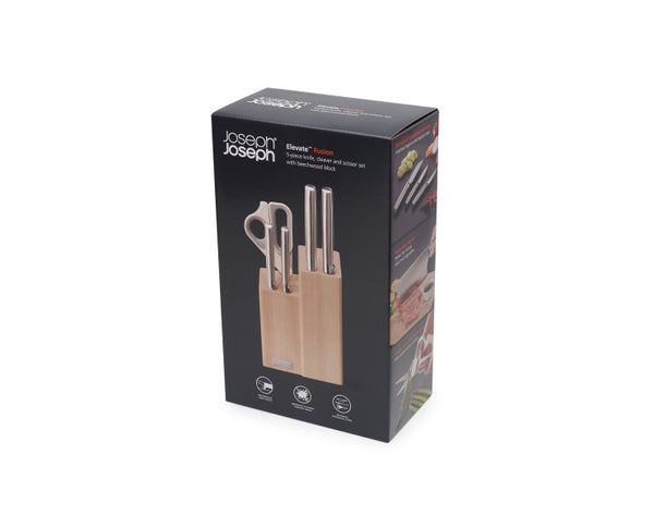 Joseph Joseph Elevate Fusion Knife & Scissor Block - 5 Piece - 1