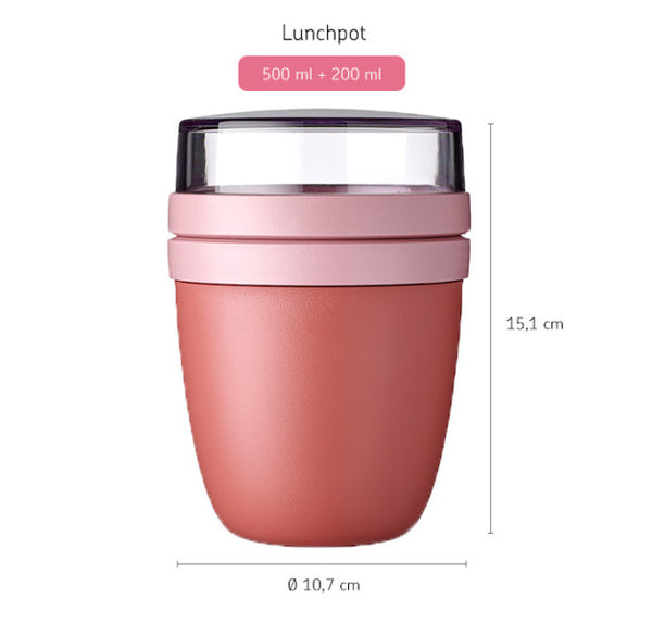 Mepal Lunch Pot Ellipse Vivid Mauve - 200ml - 2
